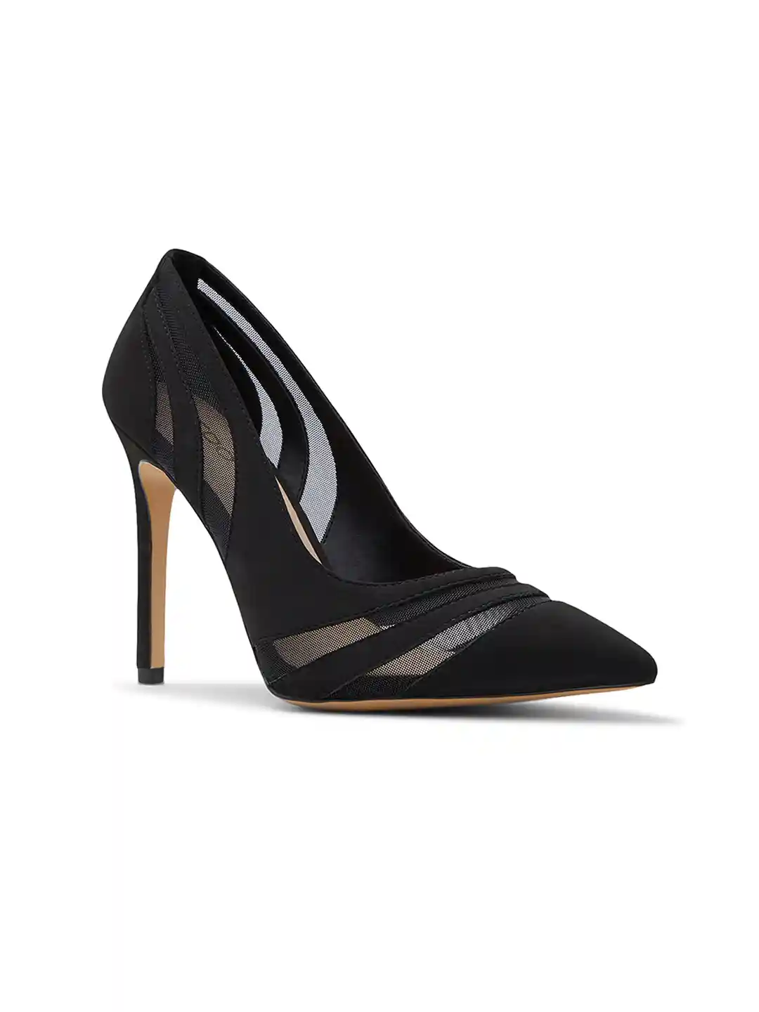 Buy ALDO Textured Pointed Toe Stiletto Heeled Pumps Heels for