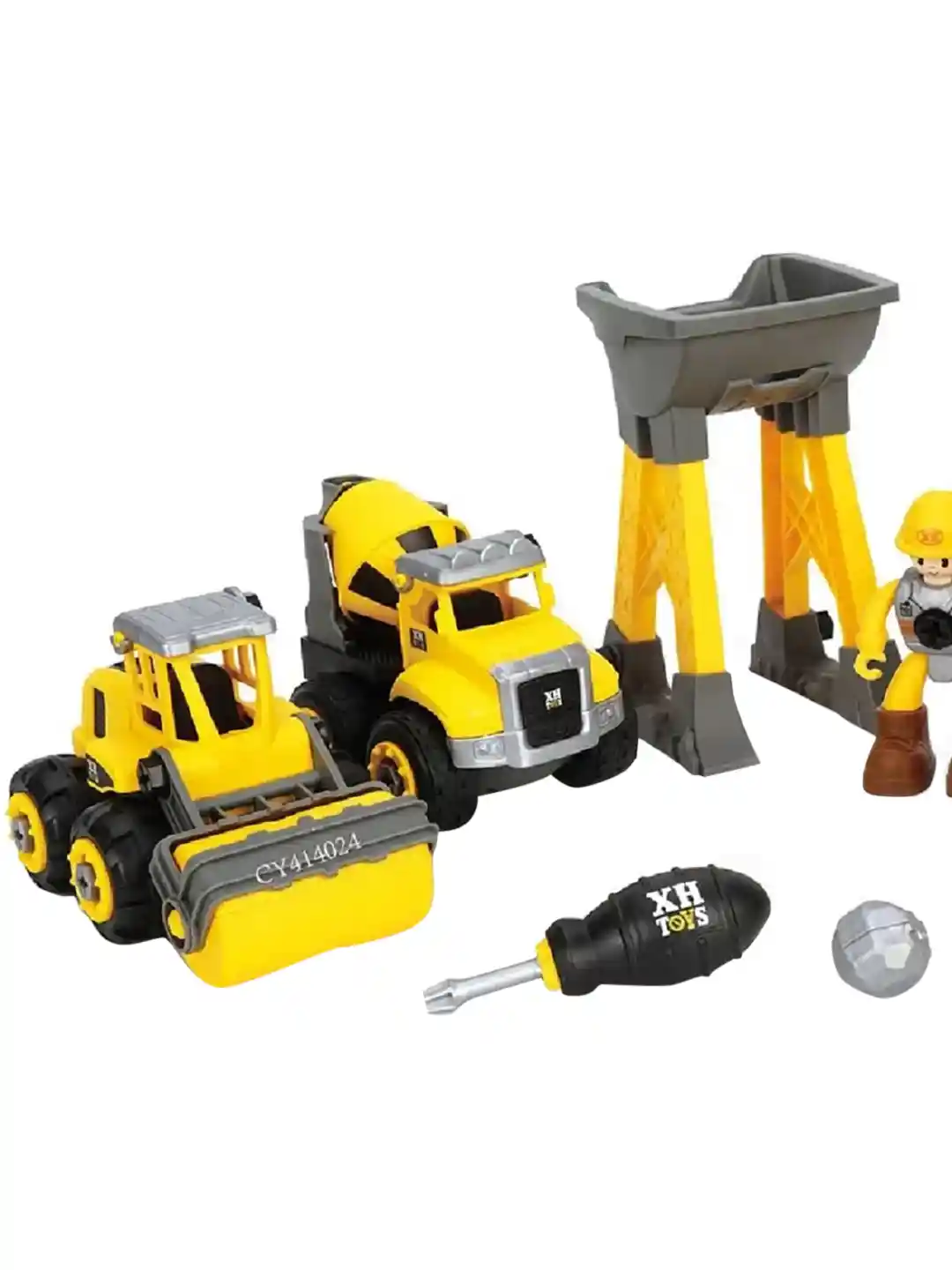 Buy ADKD Kids Set of Construction Vehicle Toys Trucks