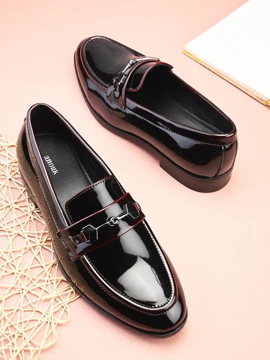 Buy Anouk Men Buckle Detailed Formal Loafers Formal Shoes for