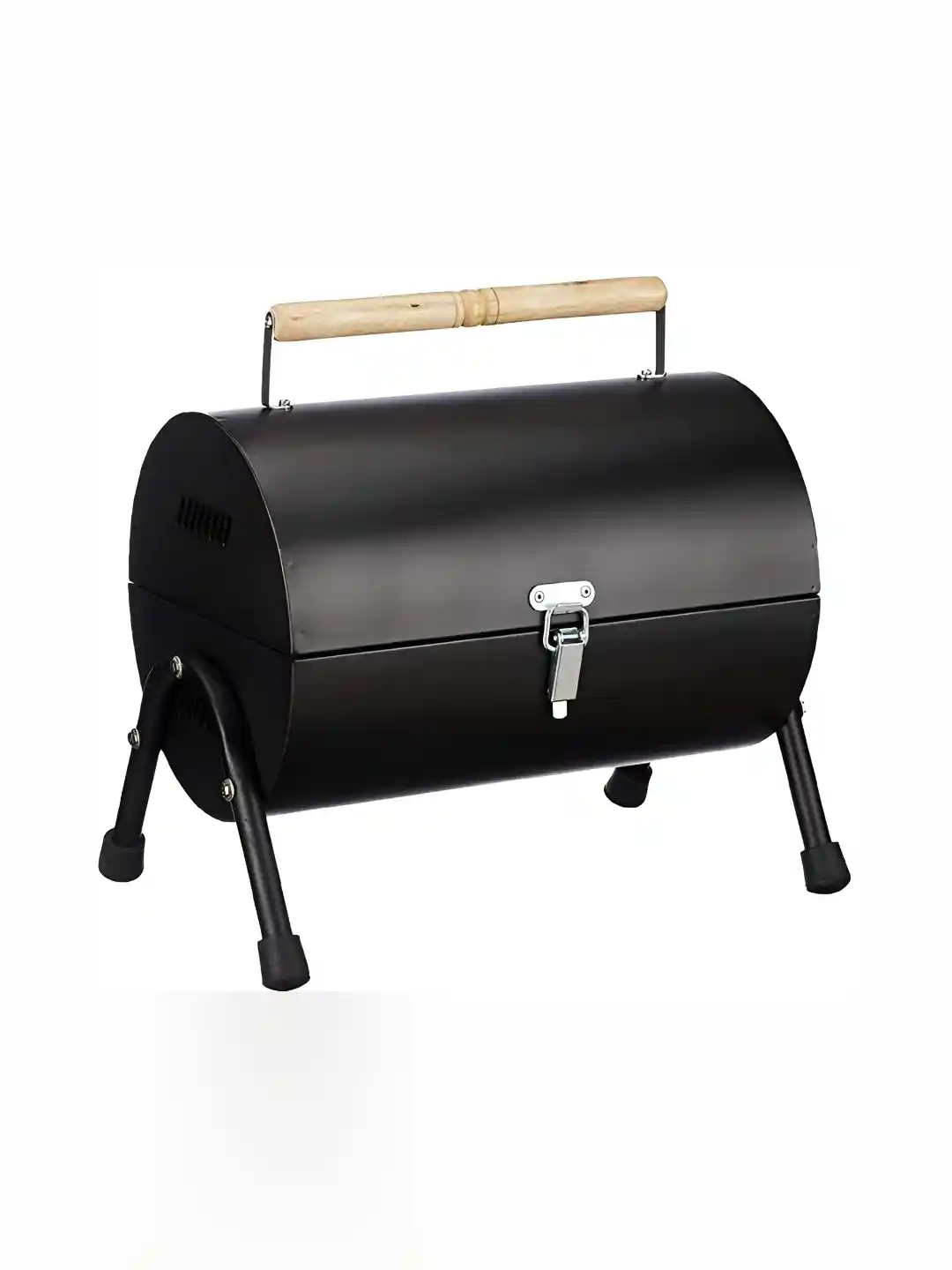 Buy WELLBERG Drum Charcoal Barbeque Grill with Food Grade Skewers