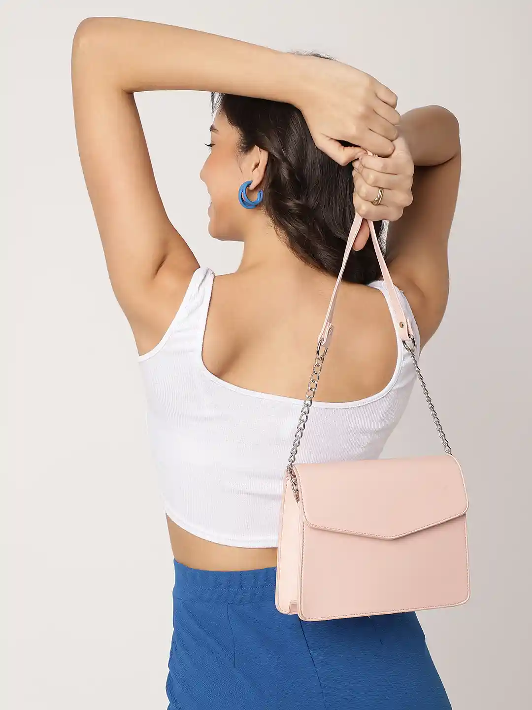 Buy Fastrack Structured Sling Bag Handbags for Women 27303902