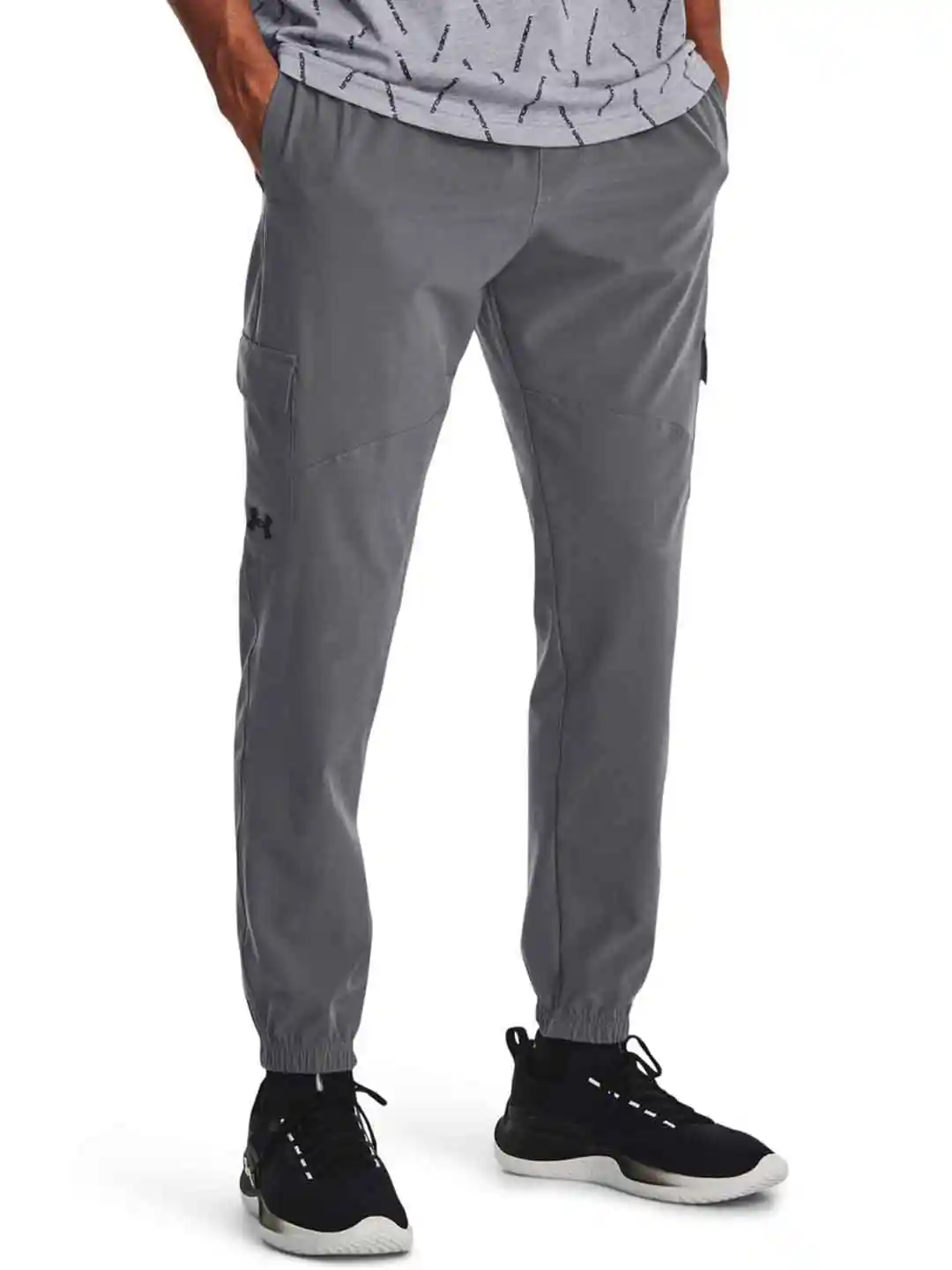 Buy UNDER ARMOUR Men Stretch Woven Cargo Pants Track Pants for