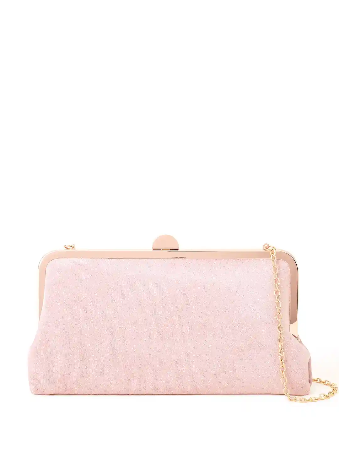 Buy Accessorize Women Suedette Clip Frame Clutch Bag Clutches