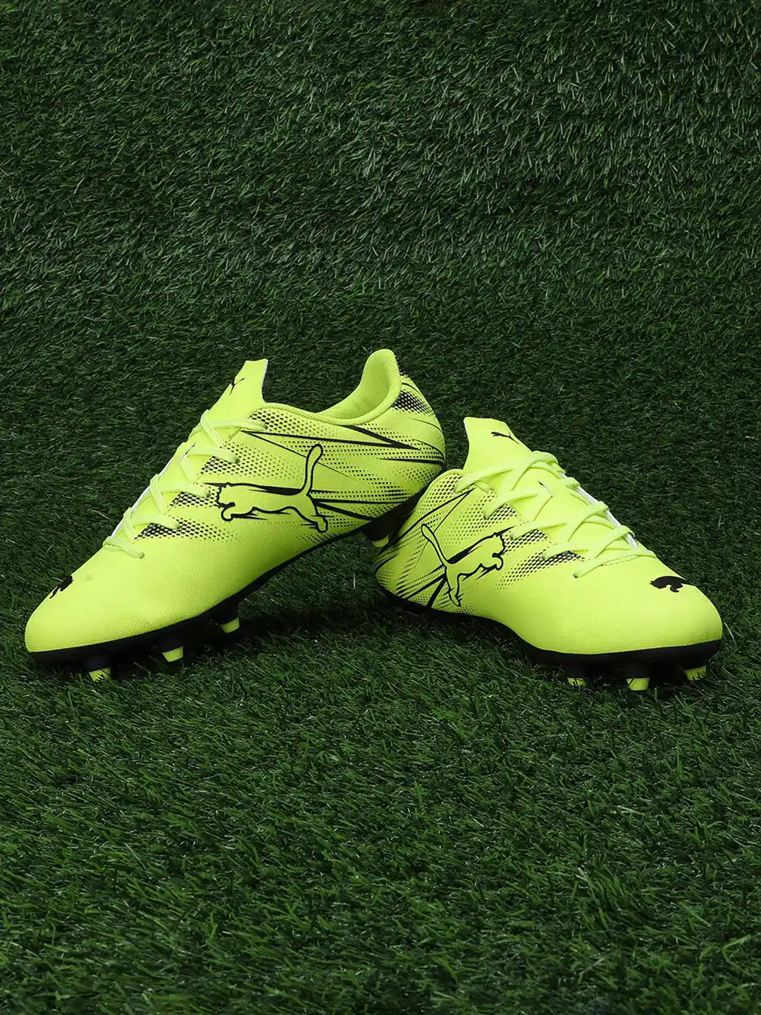 Neon Preschool Football Cleats Boys Girls Soccer Cleats Kids