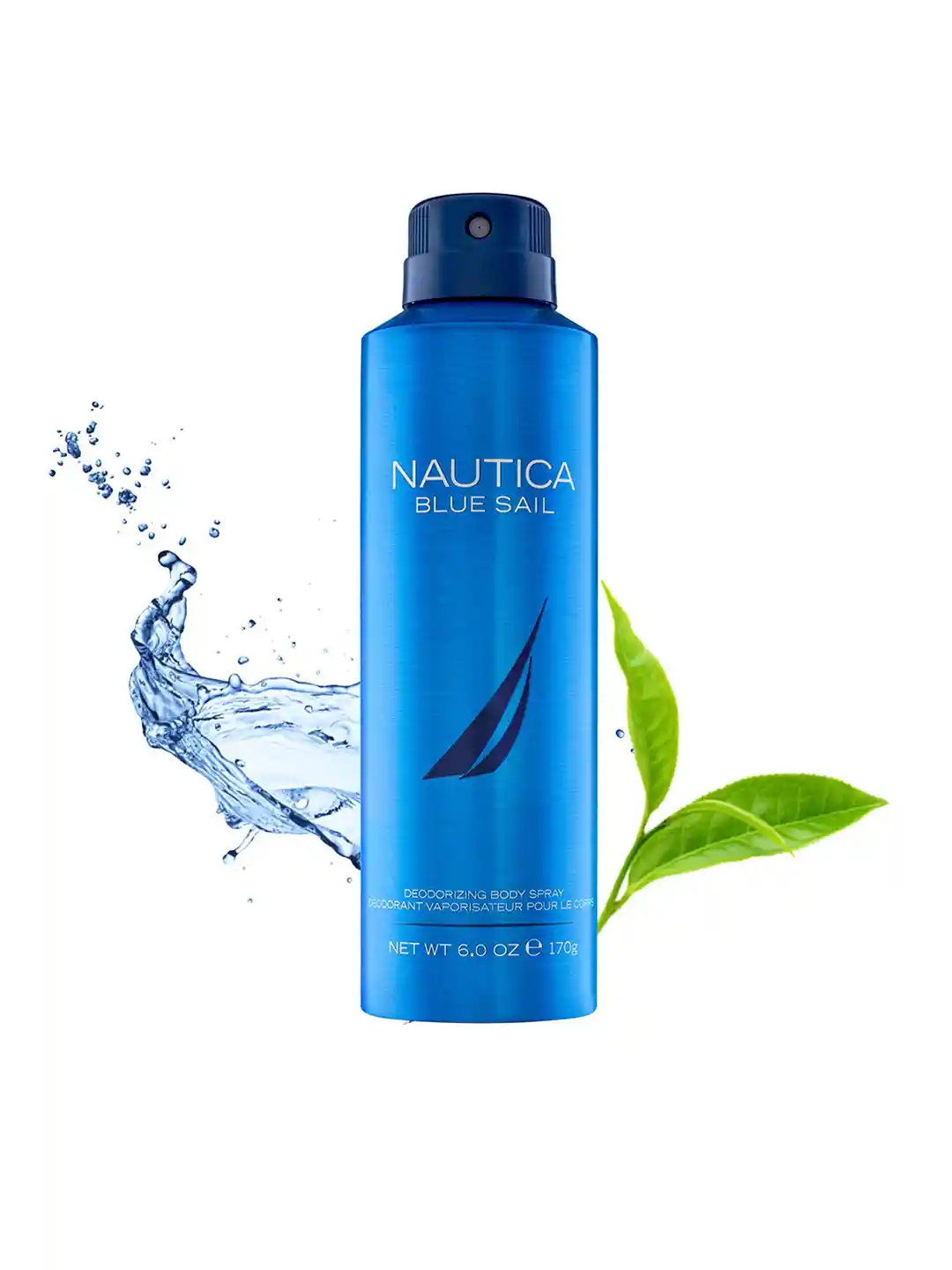 Buy Nautica Men Blue Sail Long Lasting Deodorant Body Spray 170