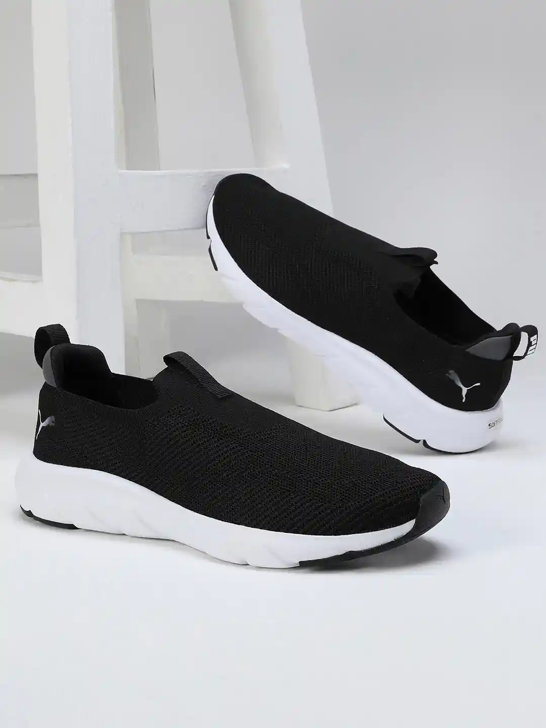 Buy Puma Softride Flex Knit Men Textured Running Sports Shoes