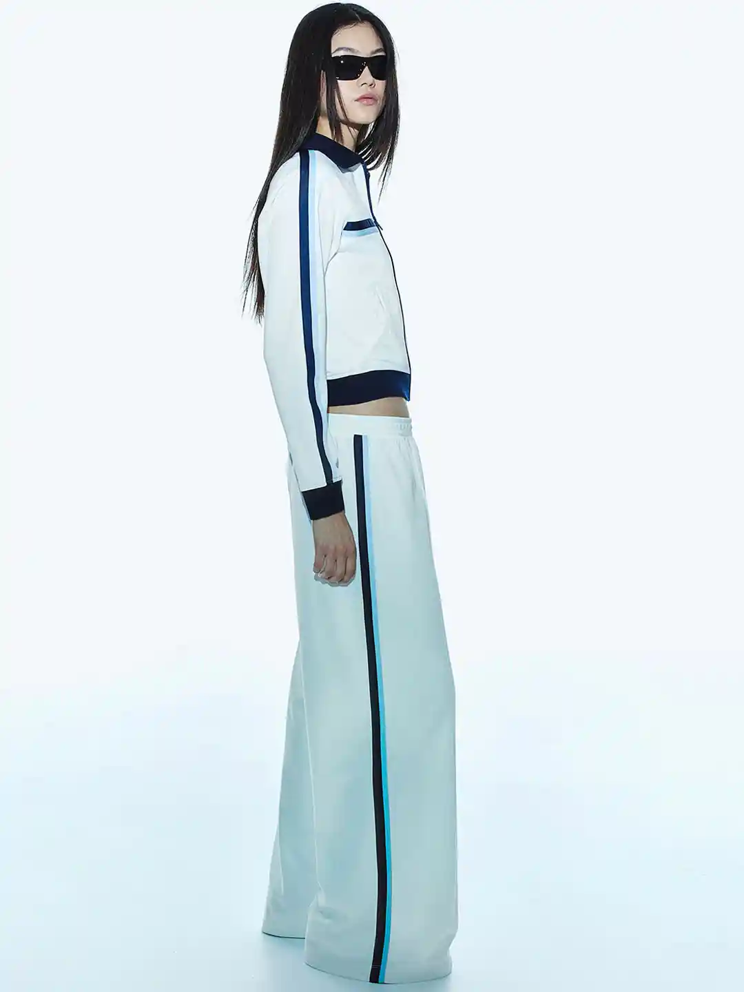 Buy H&M Women Side-Striped Track Pants Track Pants for Women