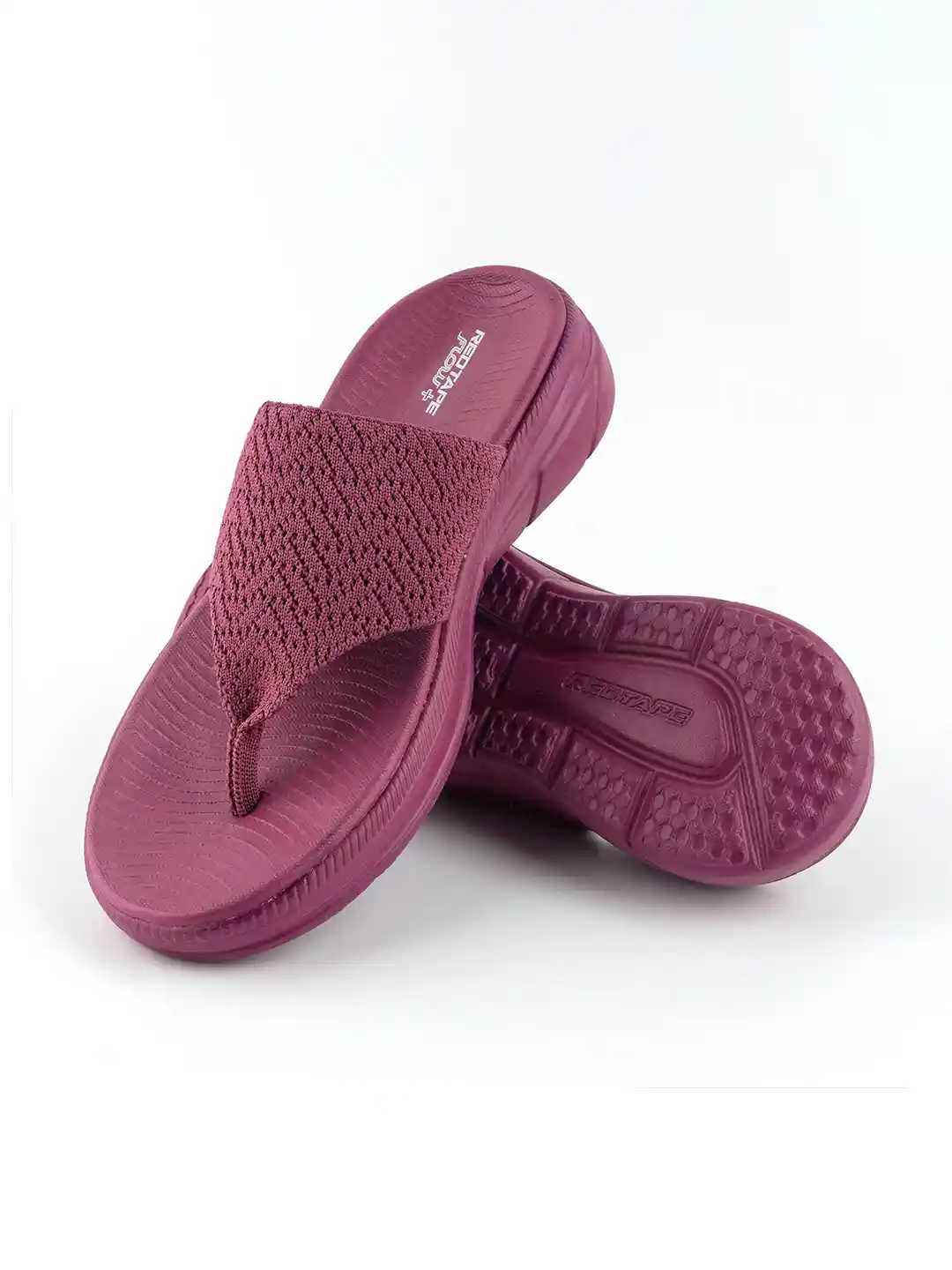 Buy Red Tape Women Textured Thong Flip-Flops Flip Flops for