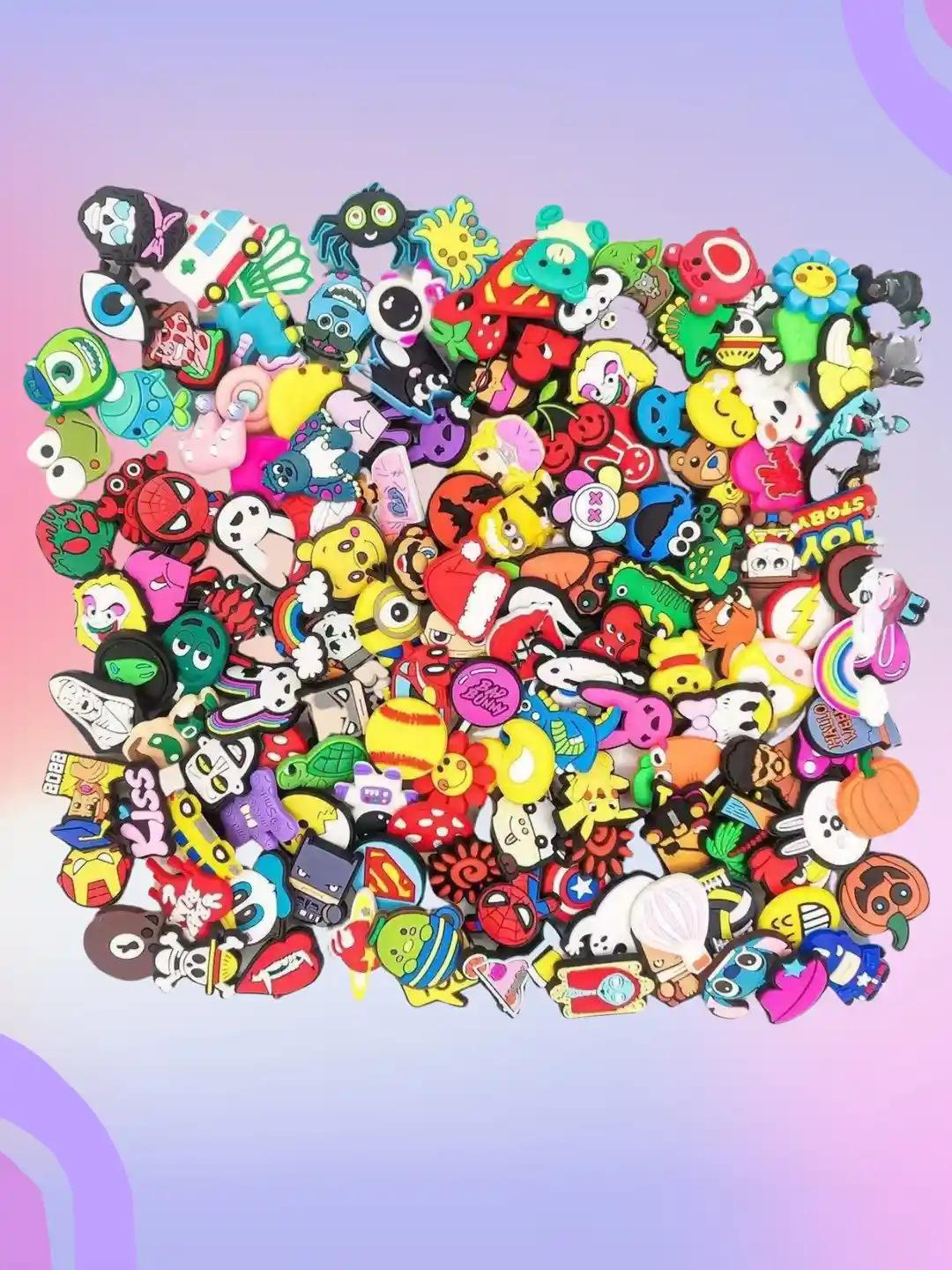 Buy Pinapes Set Of Assorted Jibbitz Shoe Charms Jibbitz for