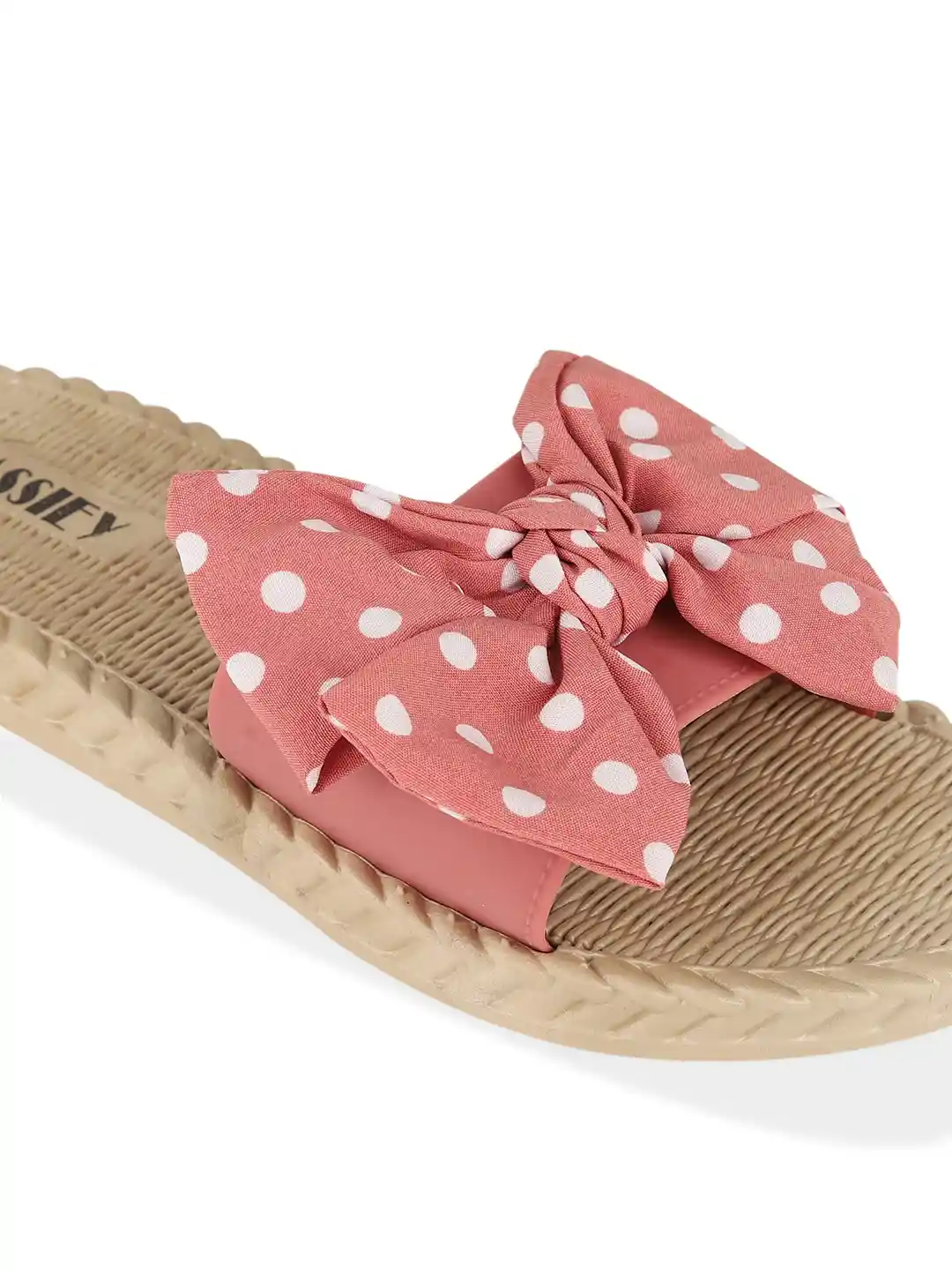 Womens Sandals Victoria Secret Pink Bow Slides CASSIEY Women Bow