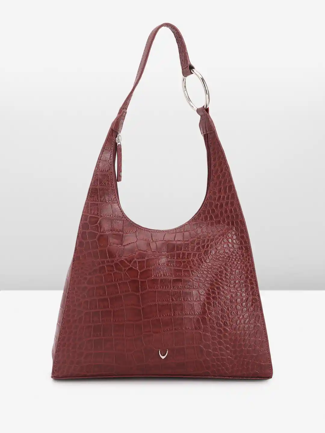 Buy Hidesign Women Textured Leather Hobo Bag Handbags for Women