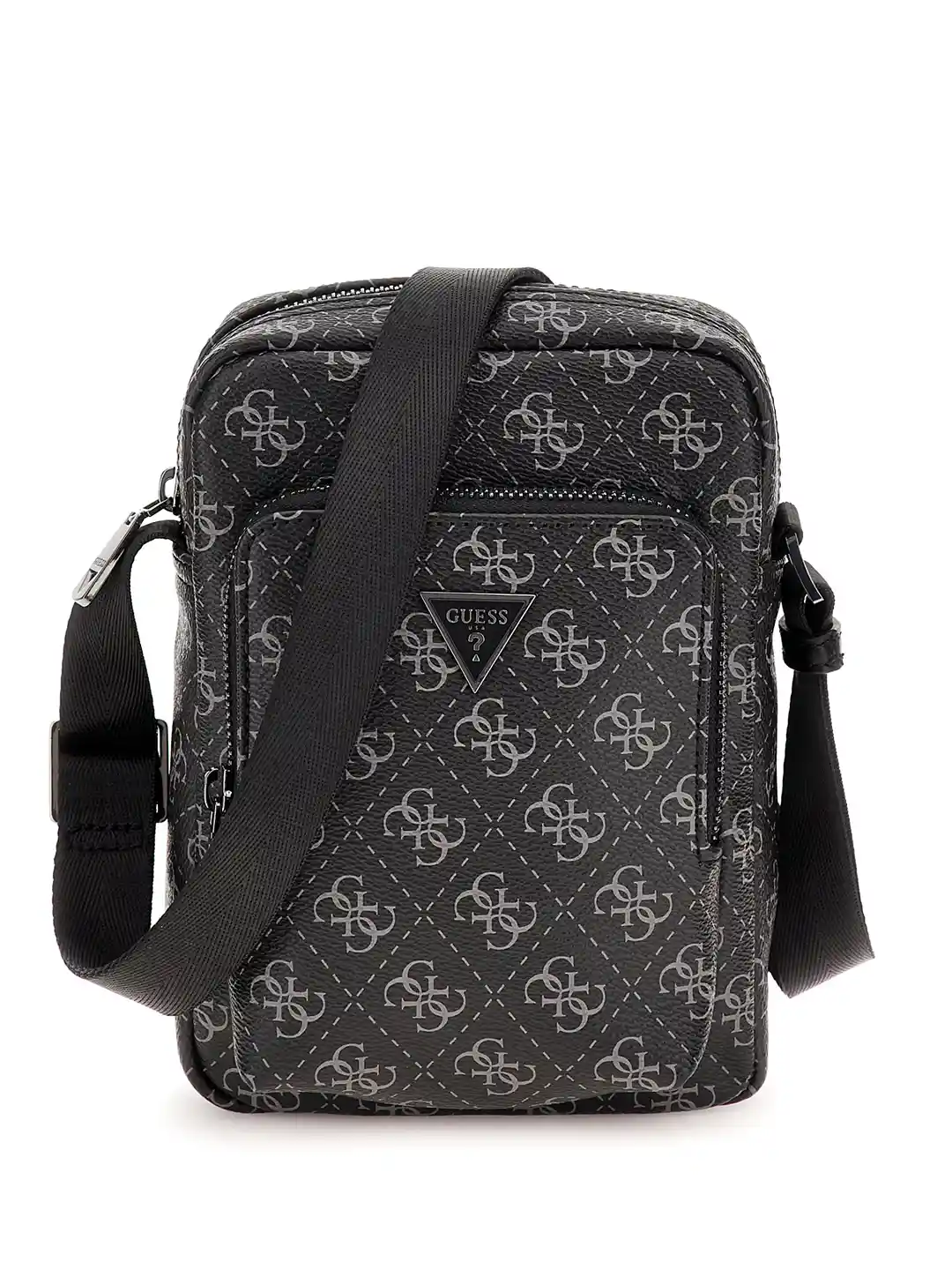Buy GUESS Brand Logo Print Messenger Bag Messenger Bag for Men