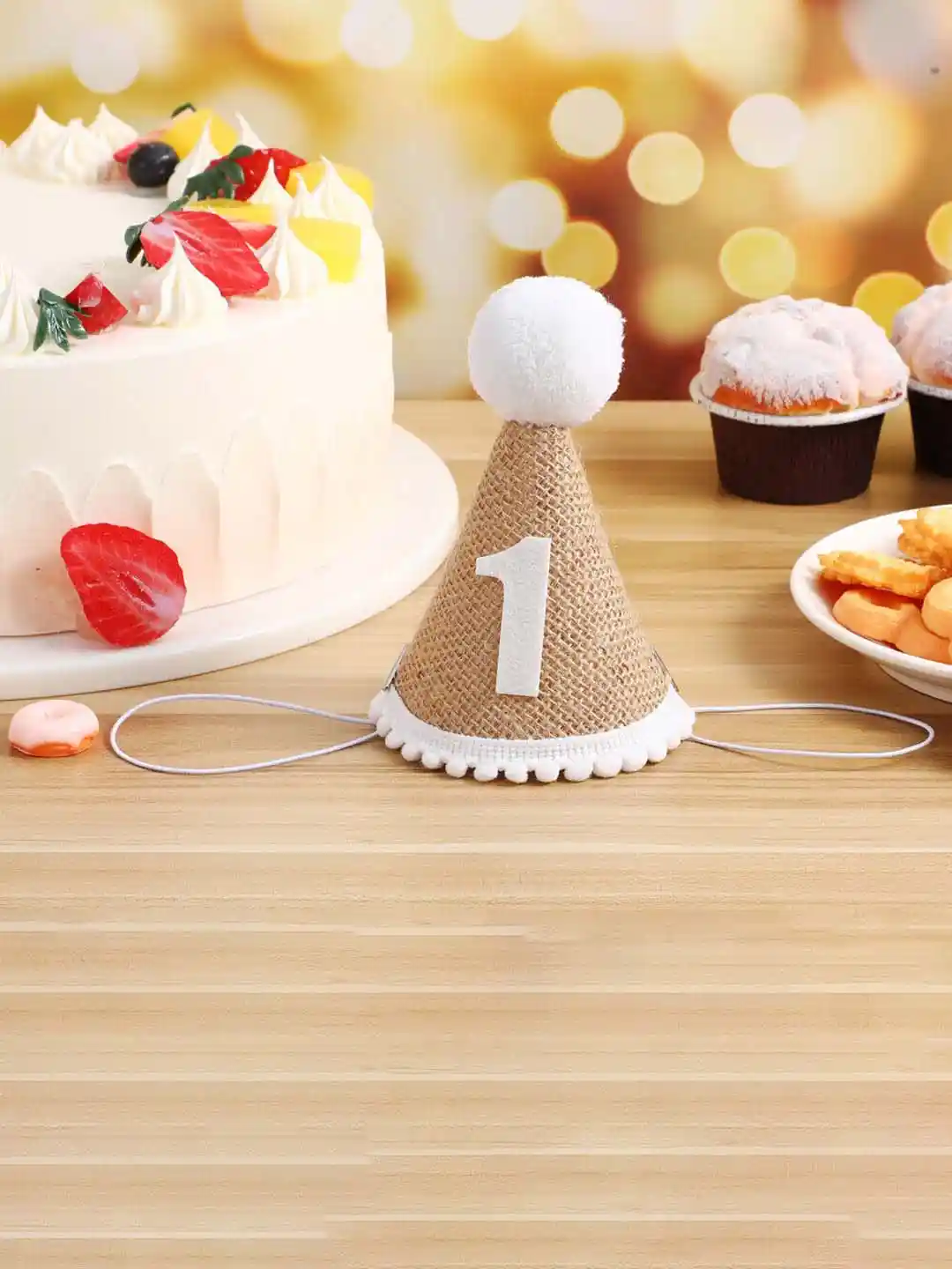 Buy Babymoon Infants Pom Pom Detail Sparkle Princess 1st Birthday