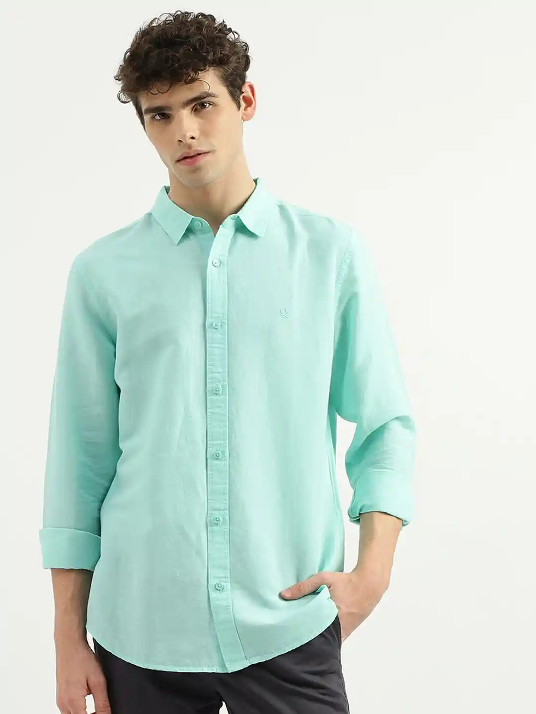 Cool Shirt Ucb Linen Shirts United Colors Of Benetton Slim Fit