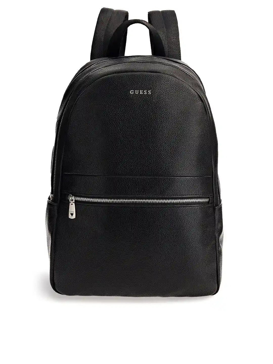Leather Backpack Black Guess Backpack Mens GUESS Dark Black