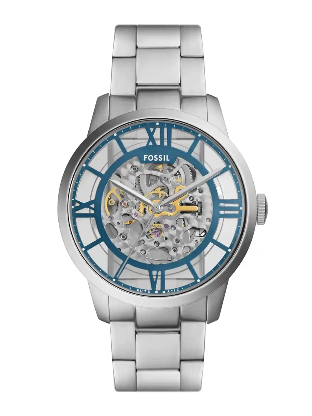 Buy Fossil Townsman Men Stainless Steel Analogue Automatic Motion