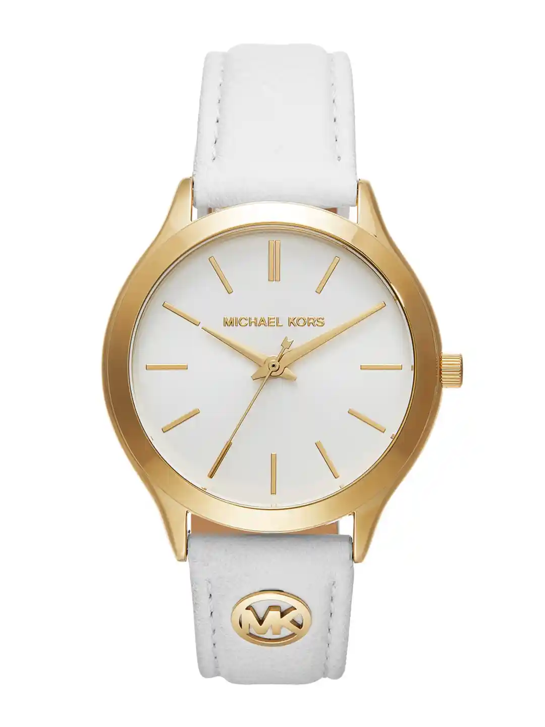 Buy Michael Kors Women Embellished Dial Leather Straps Analogue