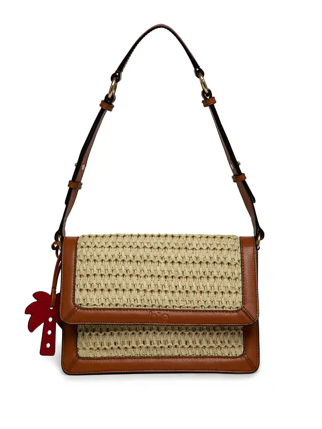 Buy HIE Clara Women Self-Design Textured Adjustable Strap Sling