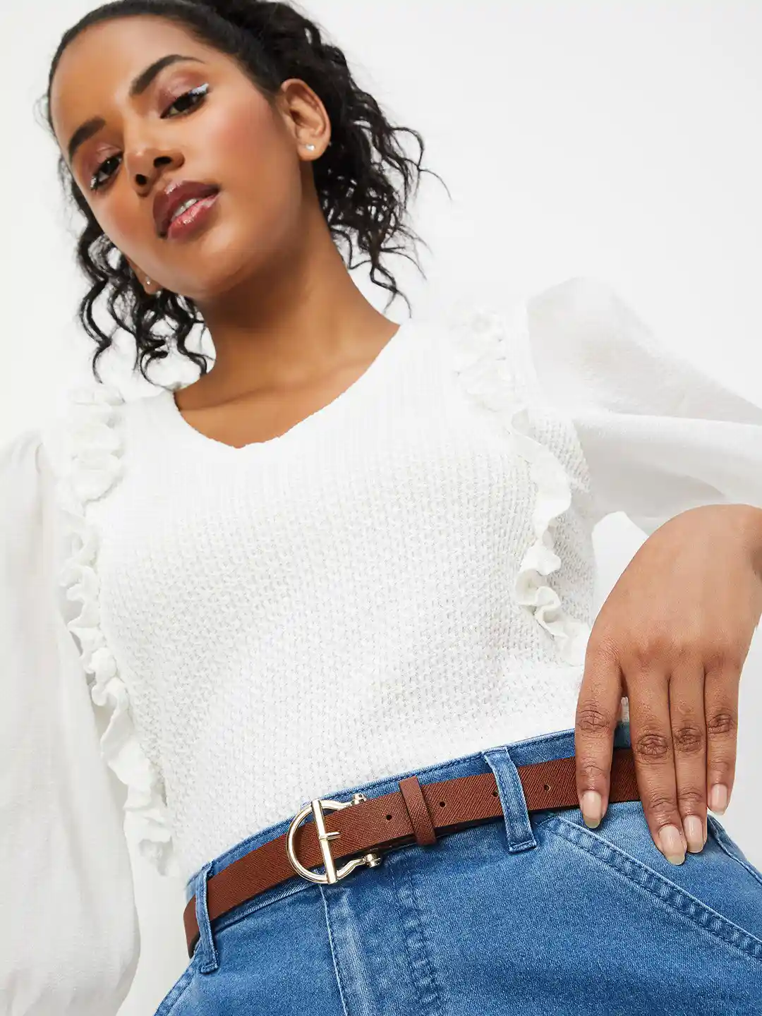 Buy max Women Stretchable Slim Belt Belts for Women 27485378