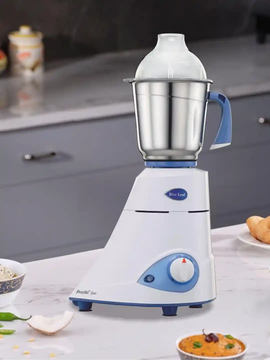 Blender Preethi Mixer Grinder Steele 600 W Preethi Elite MG 213