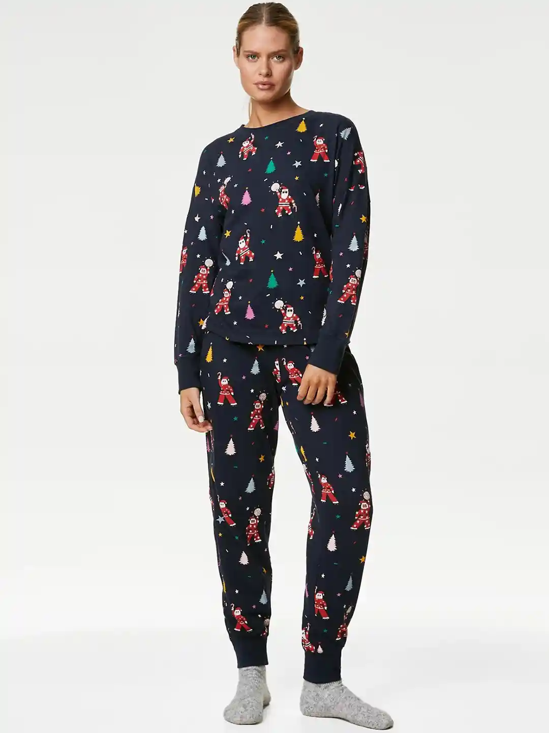 Pajamas Sale Boscov's Loungewear Disco Santa Mark And Spencer