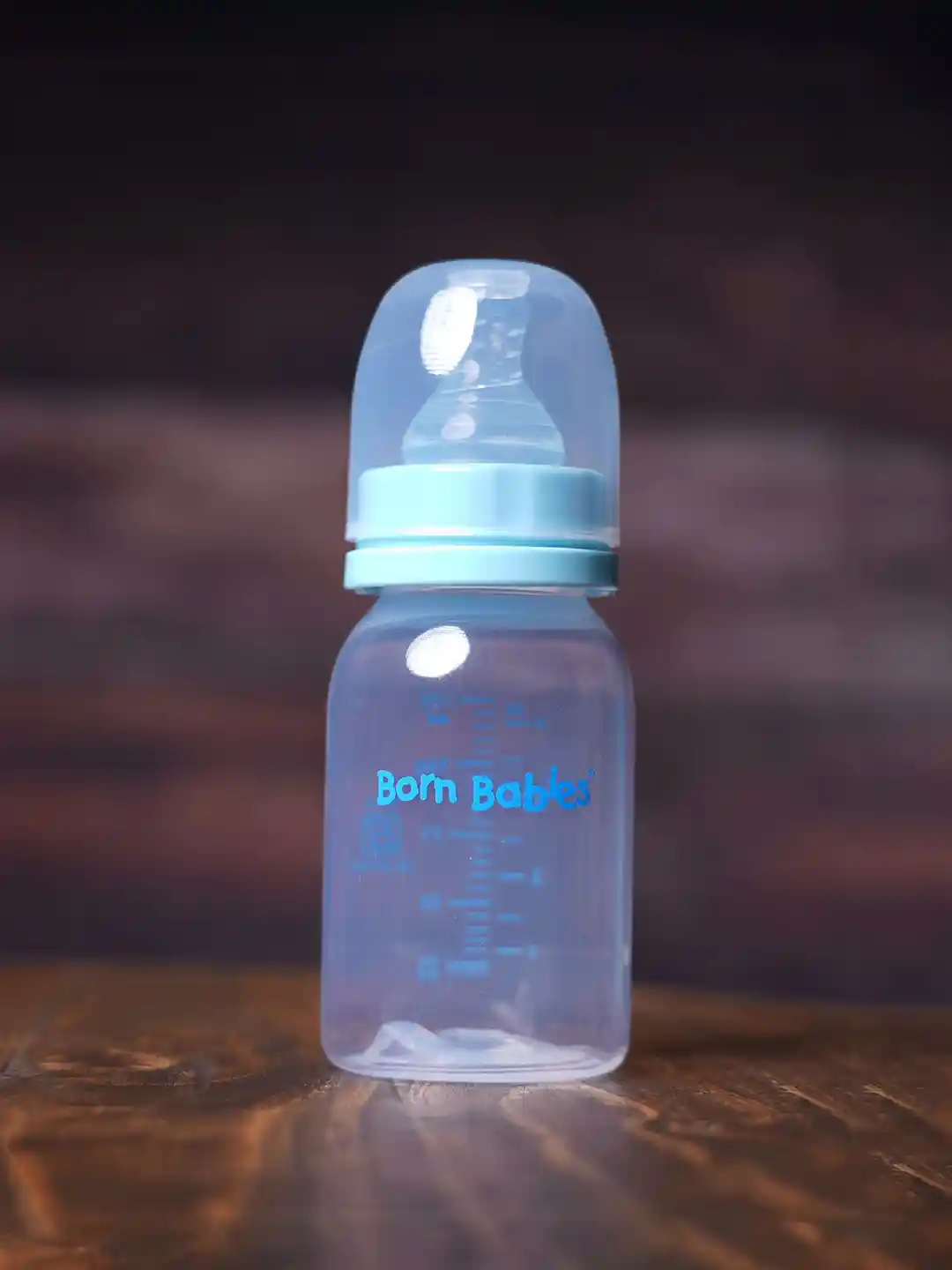 Buy Born Babies Feeding Bottle With Anti-Colic Silicone Nipple