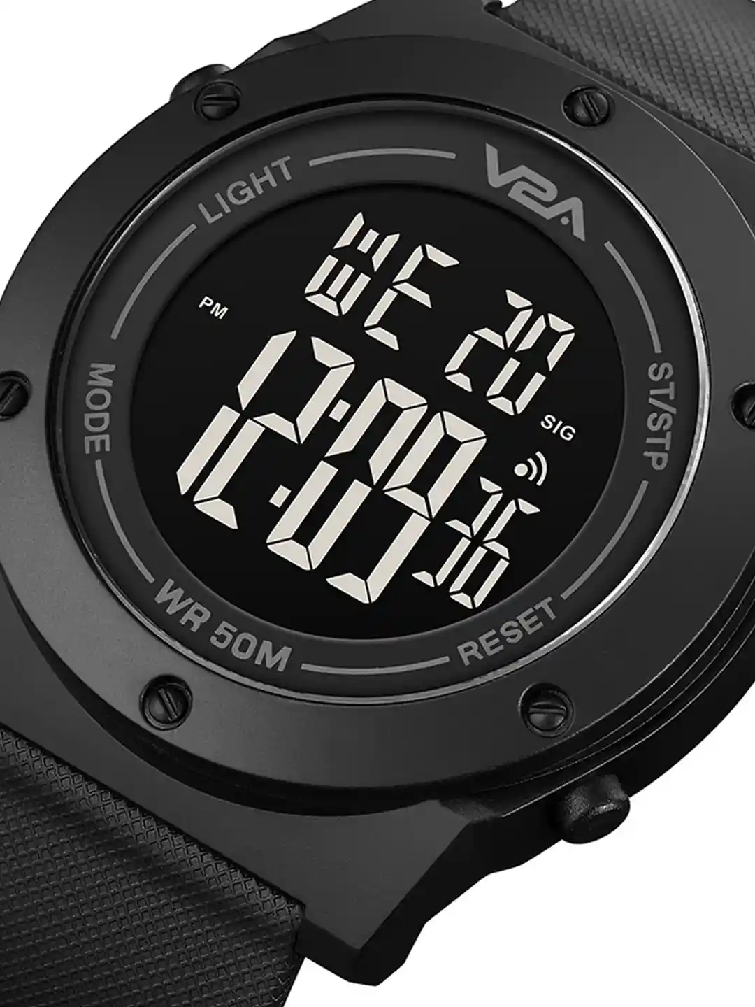 Buy V2A Men Multi-Function LED Display Digital Watch V2A-1772