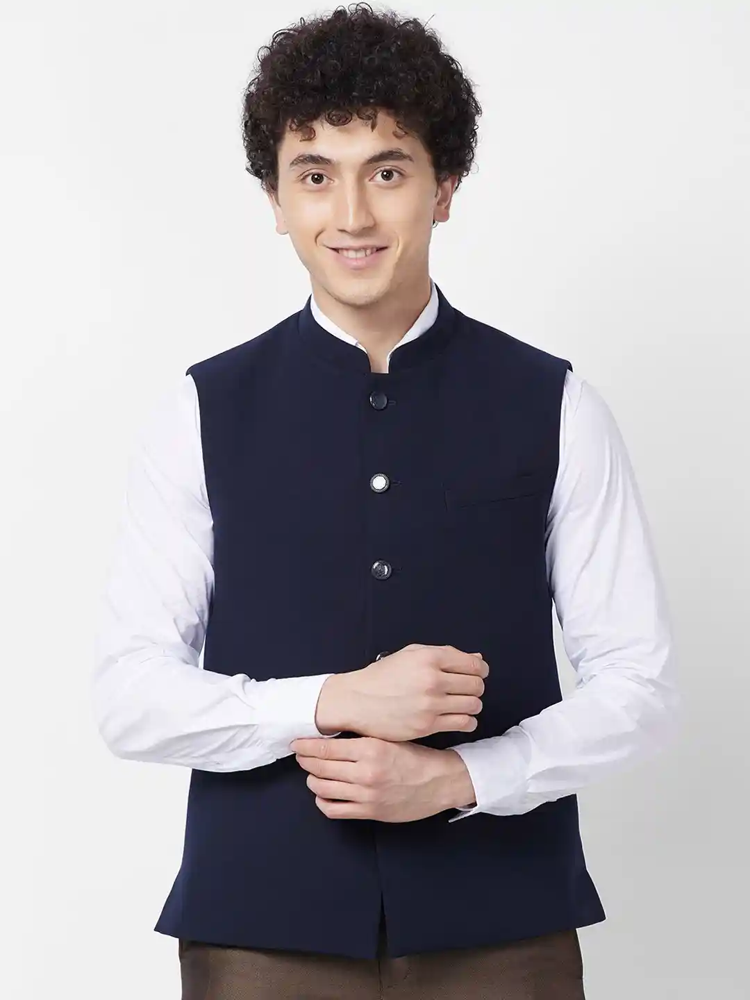 Buy Raymond Contemporary Fit Nehru Jacket Nehru Jackets for Men