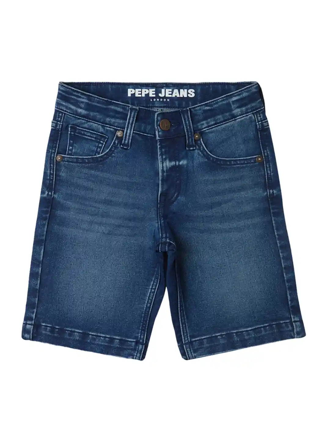 Buy Pepe Jeans Boys Washed Slim Fit Denim Shorts Shorts for Boys