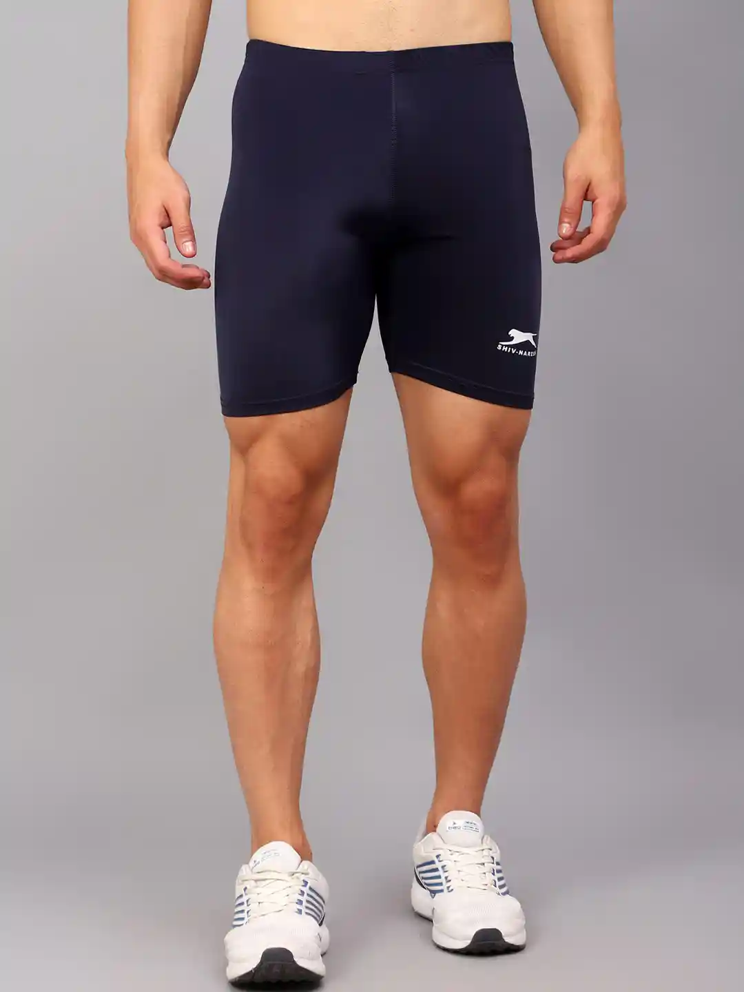 Navy Mens Tight Fit Gym Shorts Buy Shiv Naresh Men Slim-Fit Above