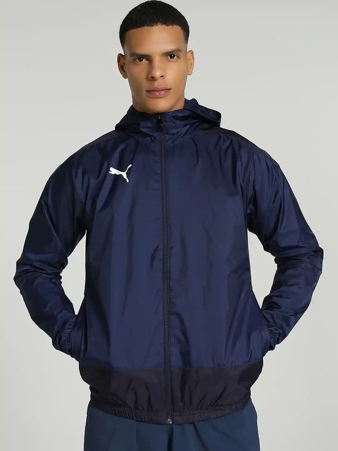 Buy Puma teamGOAL Training Hooded Rain Jacket Jackets for Men