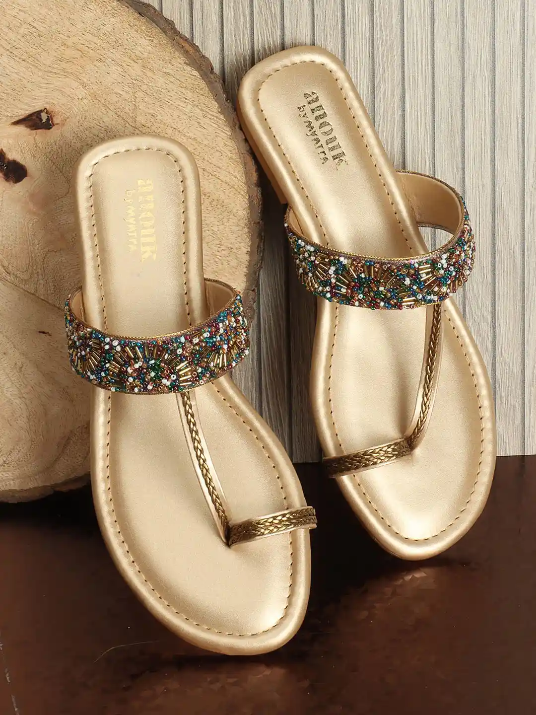 Buy Anouk Embellished One Toe Flats Flats for Women 27634908