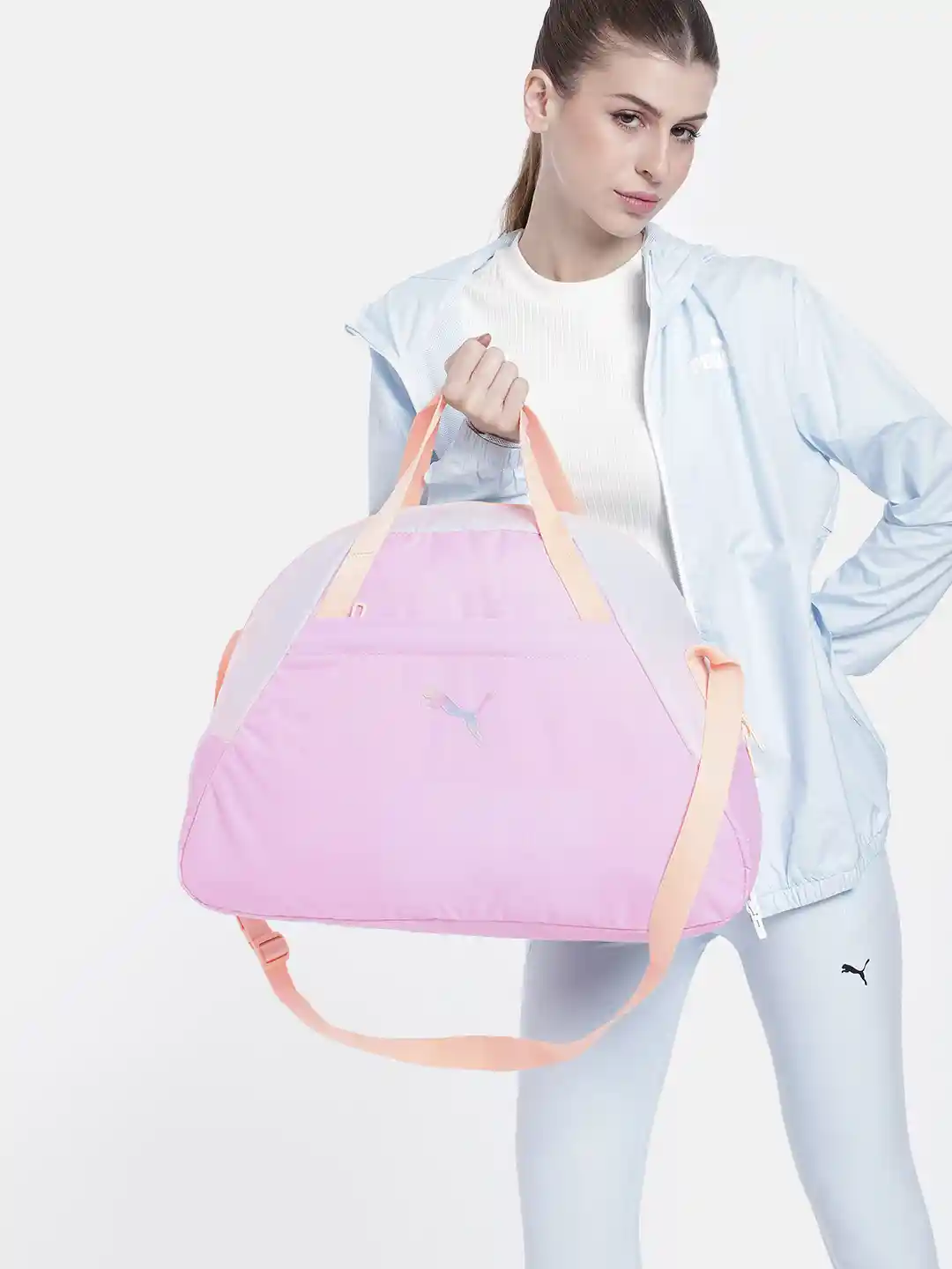 Buy Puma Brand Logo Training Grip Bag Duffel Bag for Women