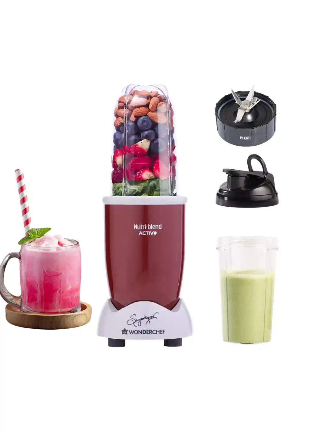 smoothie maker wonderchef blender jar