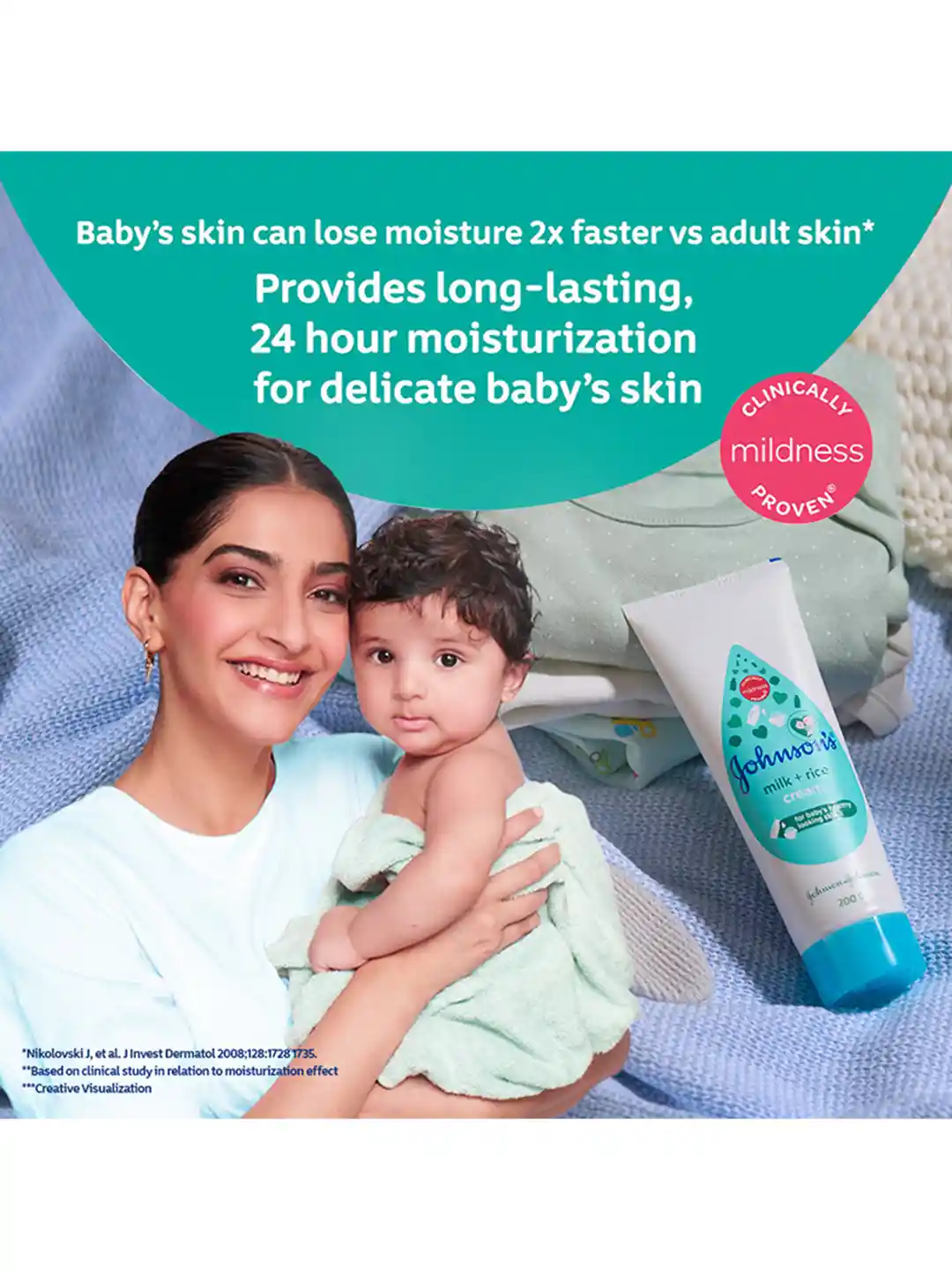 Skin Johnson And Johnson Milk And Rice Cream Buy Johnsons