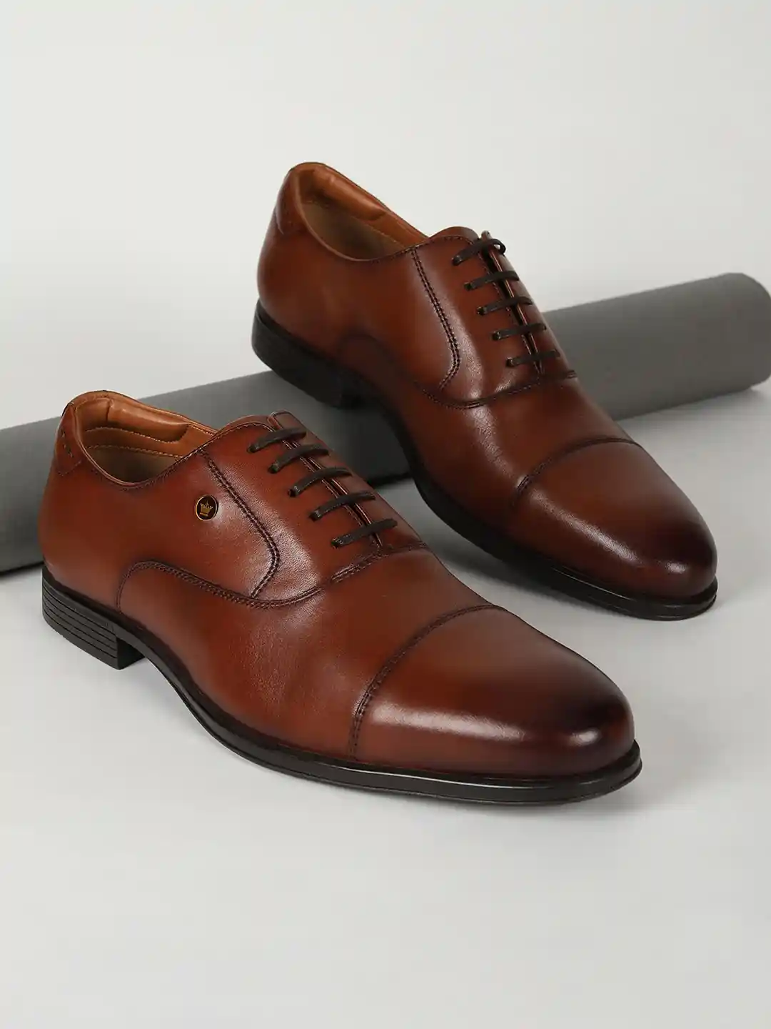 Buy Louis Philippe Men Leather Formal Oxfords Formal Shoes for