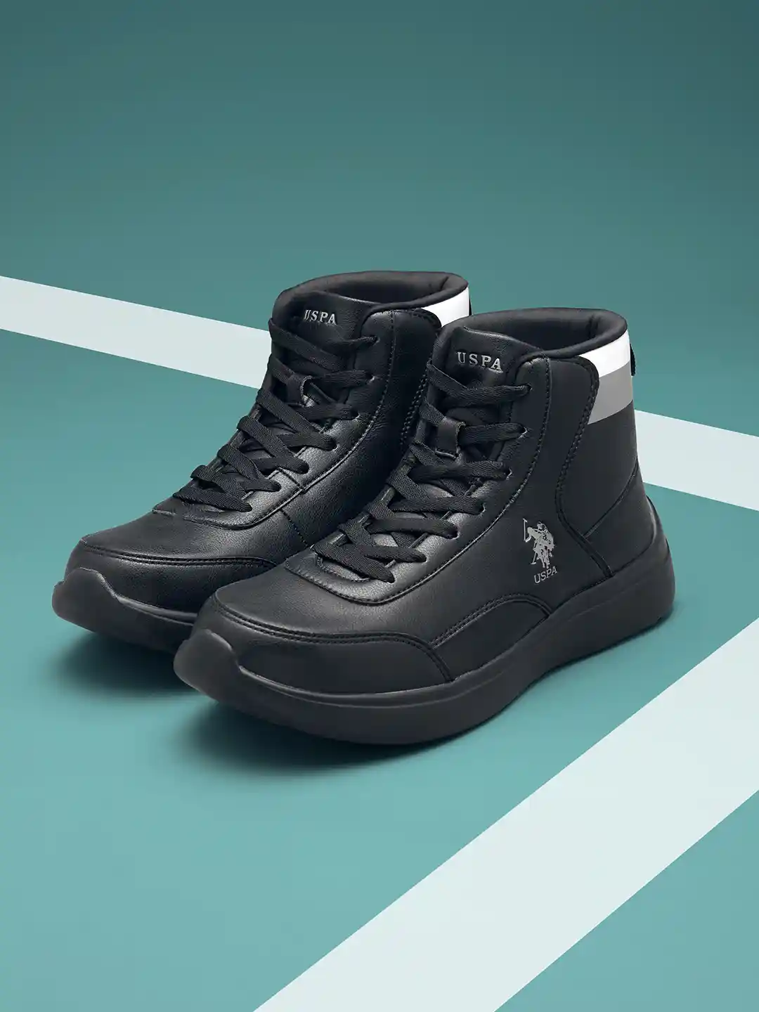 Polo Assn Polo Lace Up Boots Men's US Polo Assn Kedge Lace-Up