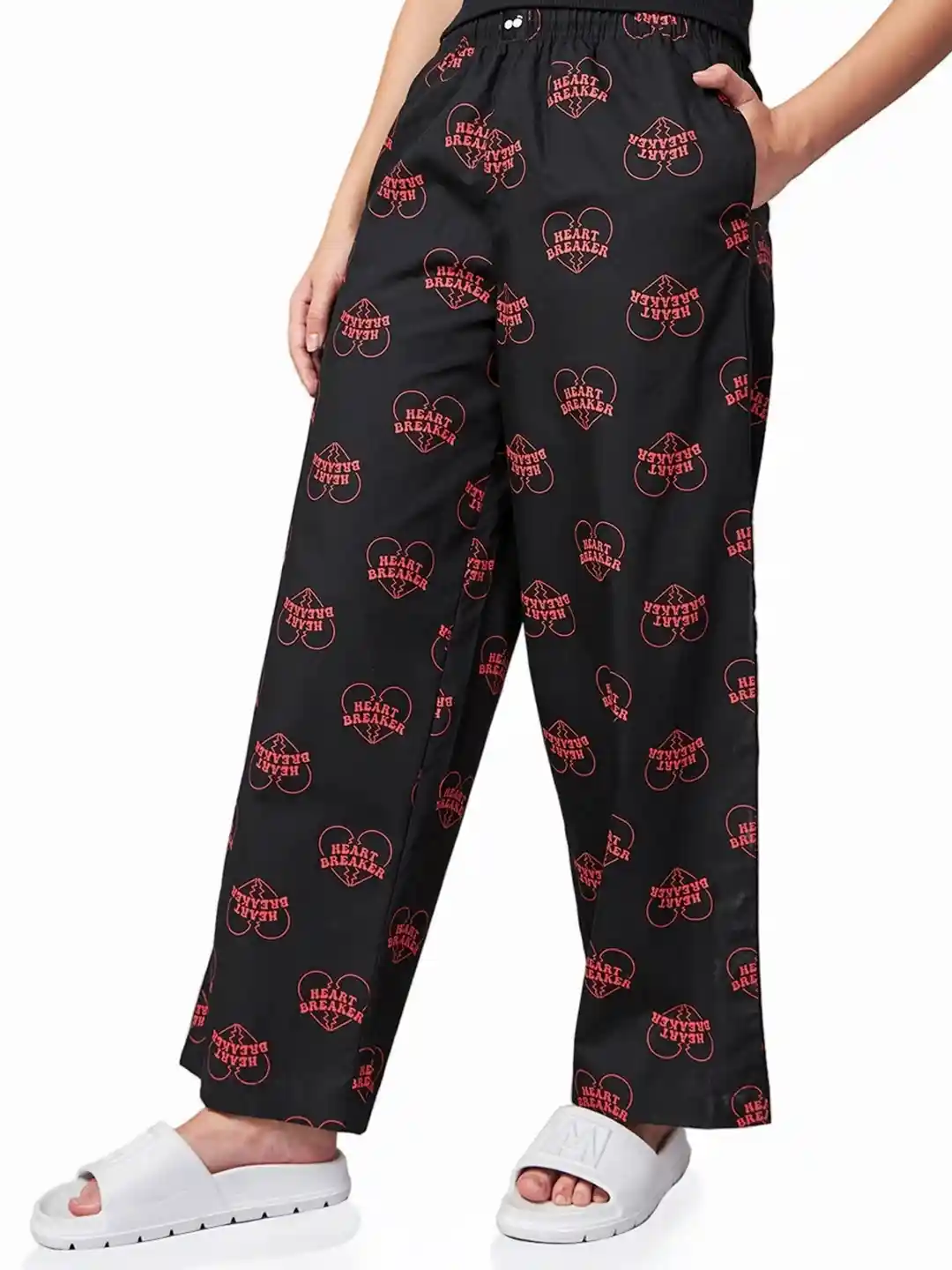 Buy Bewakoof Women All Over Printed Wide Leg Pyjamas Lounge