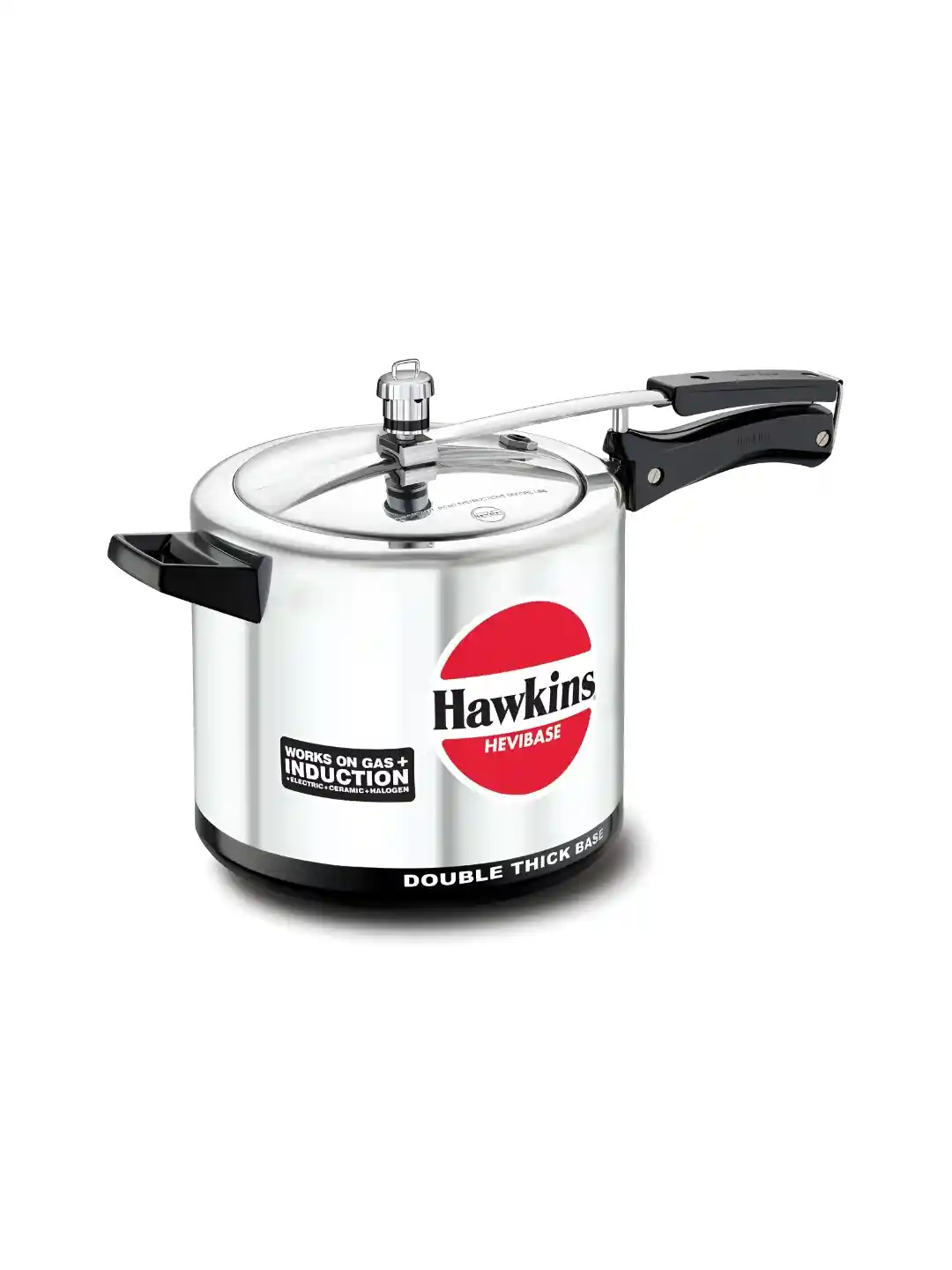 Hawkins Hevibase Silver Aluminium Induction Base Inner Lid Pressure  L