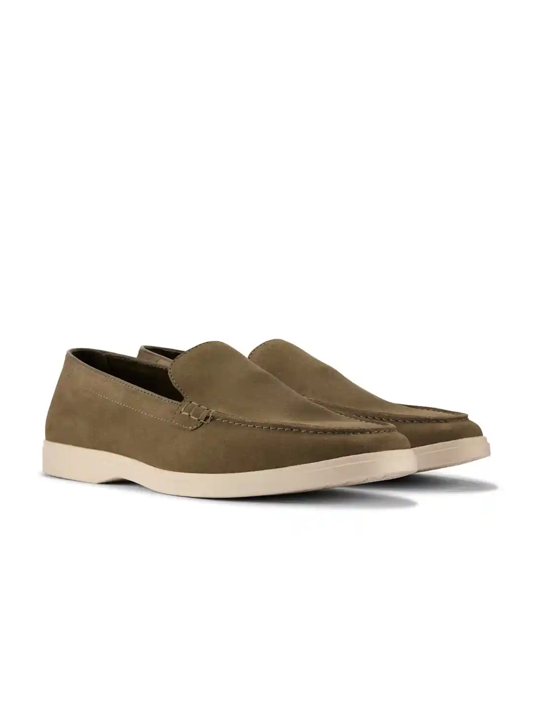 Buy Clarks Men Round Toe Suede Loafers Casual Shoes for Men