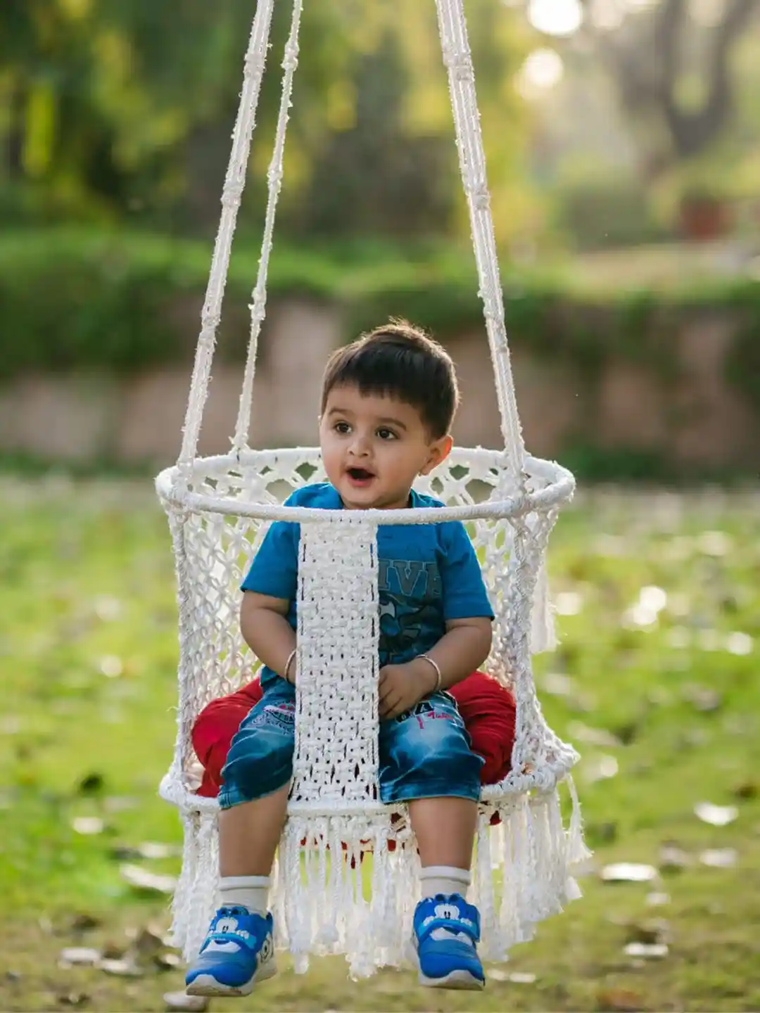 Buy Patiofy Premium Round Baby Swing Hammock Swing for Unisex