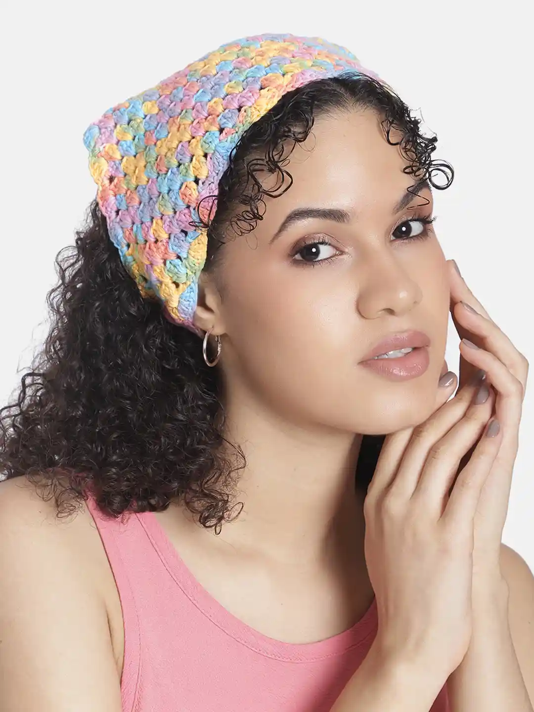 Buy Magic Needles Women Cotton Bandana Headband Headband for