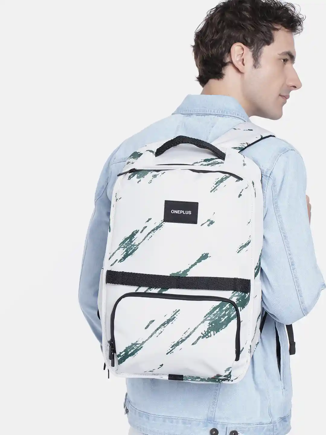 OnePlus Unisex Printed Adventure Backpack
