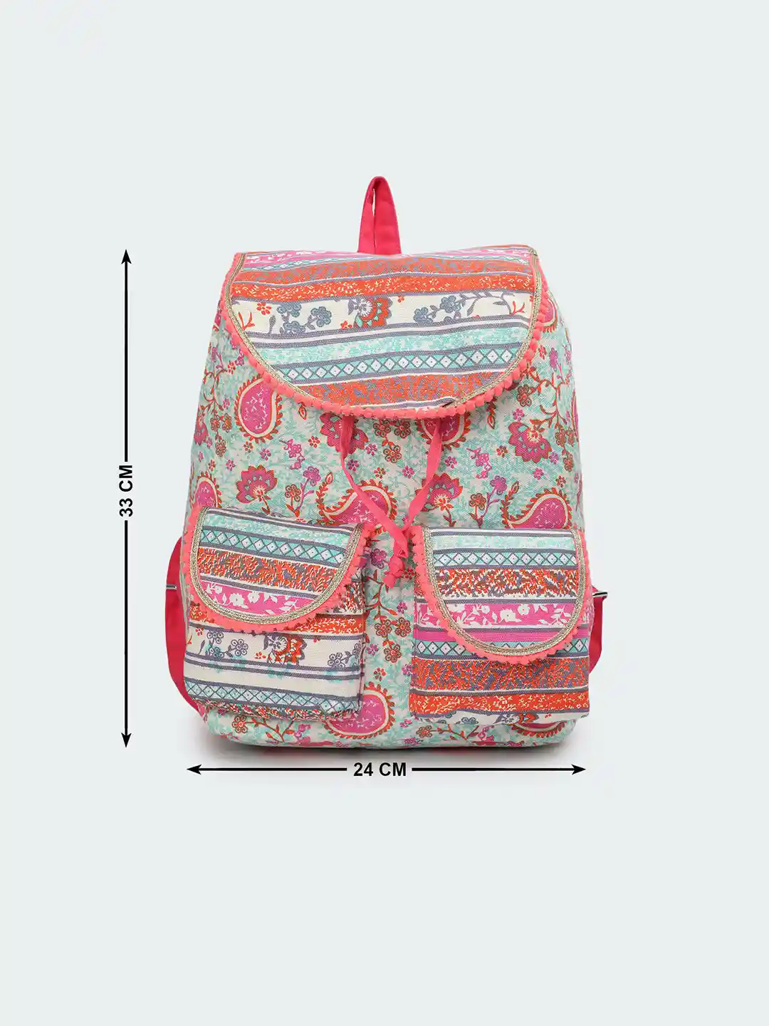 Buy max Girls Floral Printed Backpack Backpacks for Girls