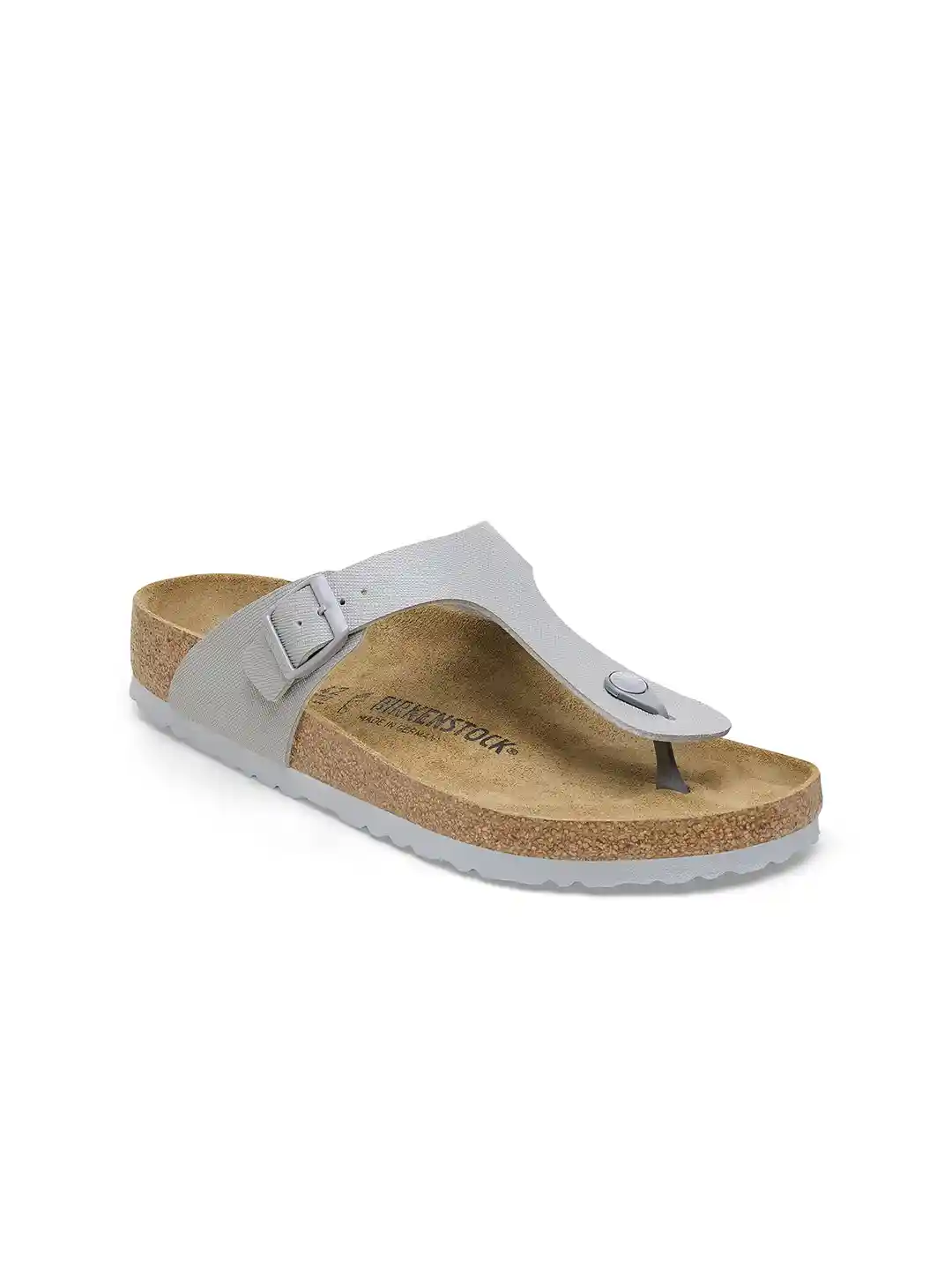 Buy Birkenstock Men Gizeh Saffiano Regular Width Buckle Detail