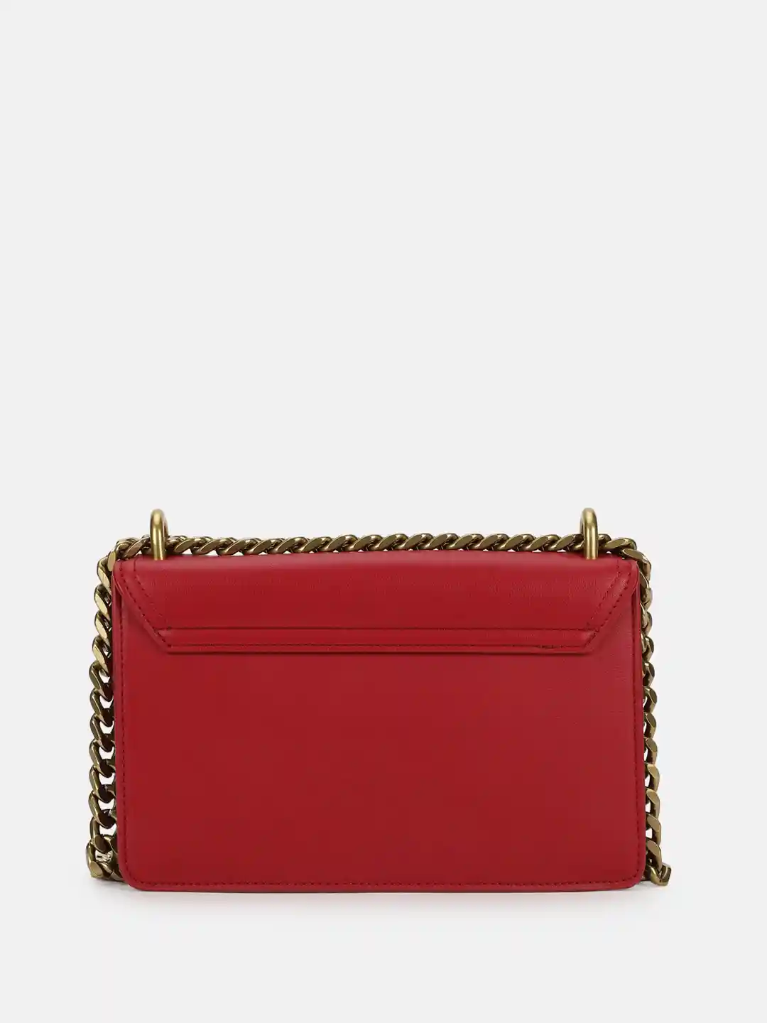 Buy Just Cavalli Buckle Detailed Structured Shoulder Bag