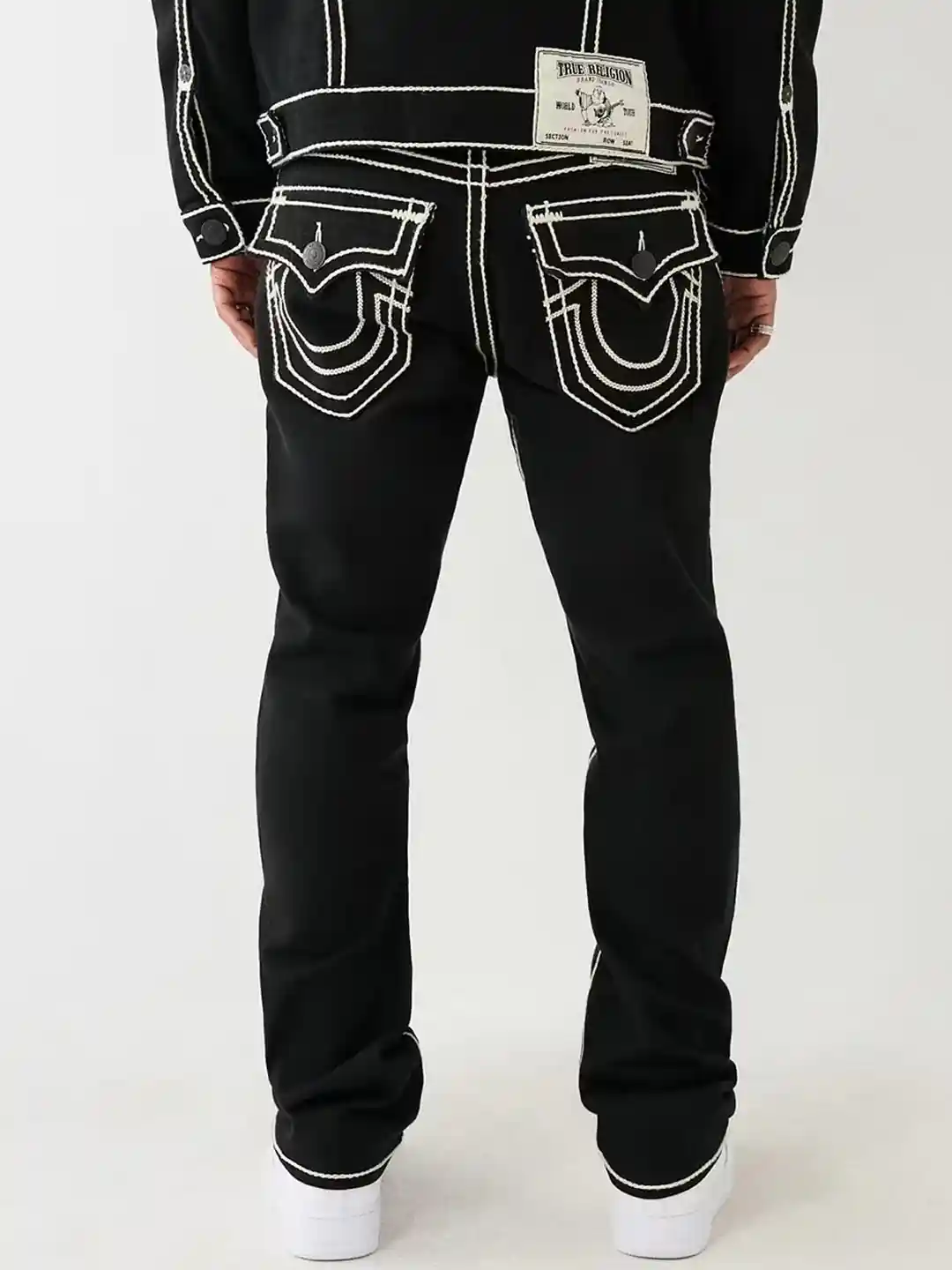 Buy True Religion Men Rope Stitch Ricky Straight Fit Mid-Rise