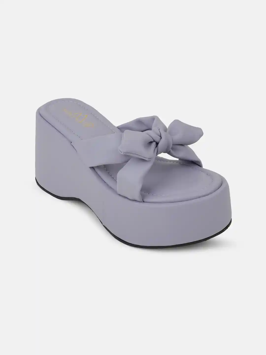 靴 BOW PLATFORM SANDALS Buy EVERLY Cross Strap Bow Detail Open Toe Wedges - Heels for