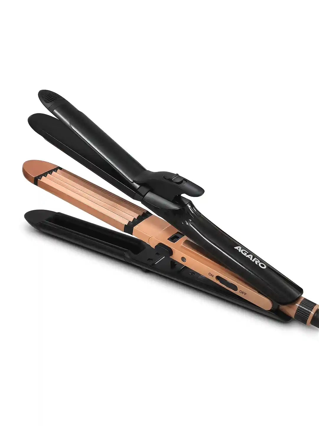 Agaro Multi Curling Wand Set Agaro HS1719 4-in-1 Hair Styler Black - Main Image