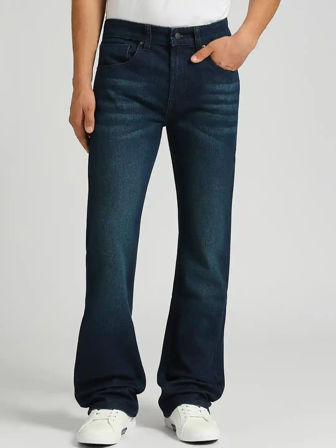 Buy Pepe Jeans Men Bootcut Light Fade Stretchable Jeans Jeans